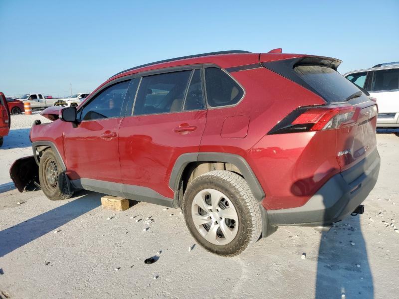 2T3K1RFV2LC039851 - 2020 TOYOTA RAV4 LE RED photo 2