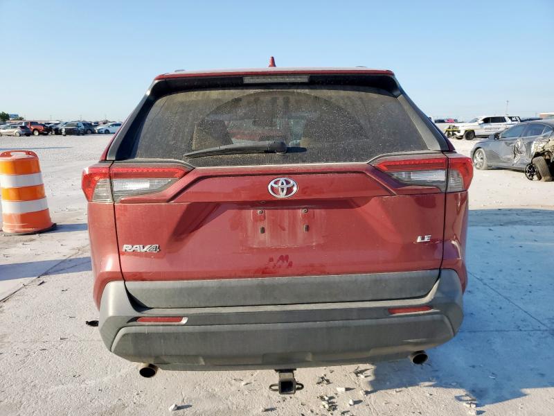 2T3K1RFV2LC039851 - 2020 TOYOTA RAV4 LE RED photo 6