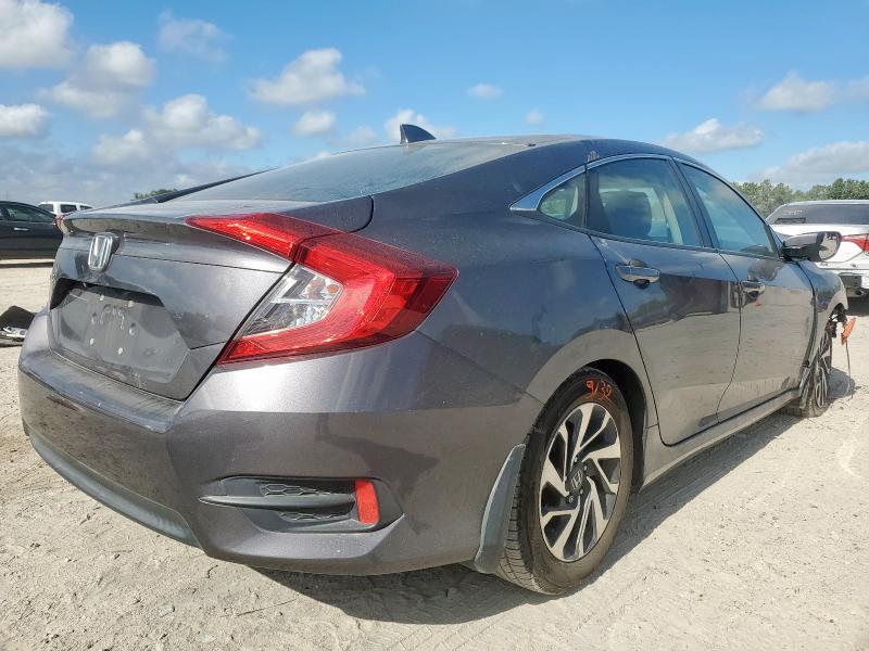 2HGFC2F71JH544412 - 2018 HONDA CIVIC EX رمادي صورة 3