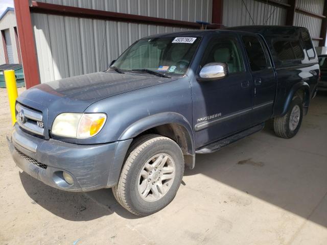 5TBBT44195S468042 - 2005 TOYOTA TUNDRA ACCESS CAB SR5 BLUE photo 1