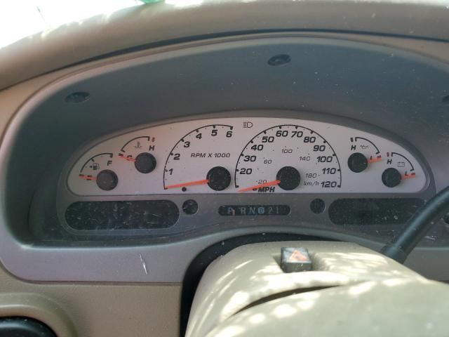 1FMZU67K04UA04064 - 2004 FORD EXPLORER S TAN photo 9