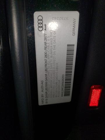 WAUL2AF22KN026253 - 2019 AUDI A6 PREMIUM PLUS Черный фото 12