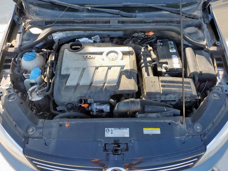 3VWLL7AJ8DM434574 - 2013 VOLKSWAGEN JETTA TDI Графитовый фото 11