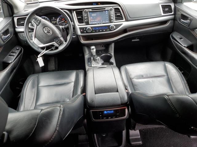 5TDJKRFH1GS244523 - 2016 TOYOTA HIGHLANDER XLE BLACK photo 8