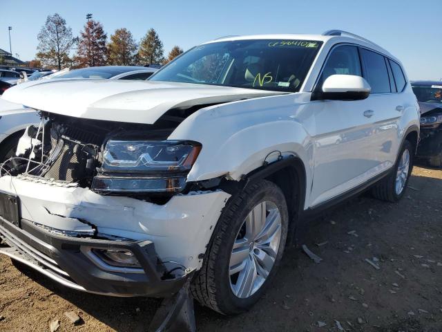 1V2NR2CA2KC539764 - 2019 VOLKSWAGEN ATLAS SEL PREMIUM WHITE photo 2