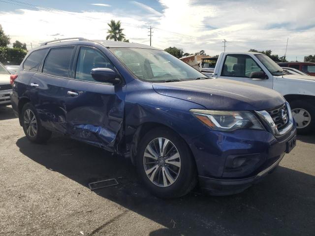 5N1DR2MN2HC658725 - 2017 NISSAN PATHFINDER S BLUE photo 4