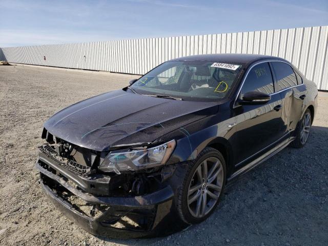 1VWDT7A3XHC010178 - 2017 VOLKSWAGEN PASSAT R-LINE შავი ფოტო 2