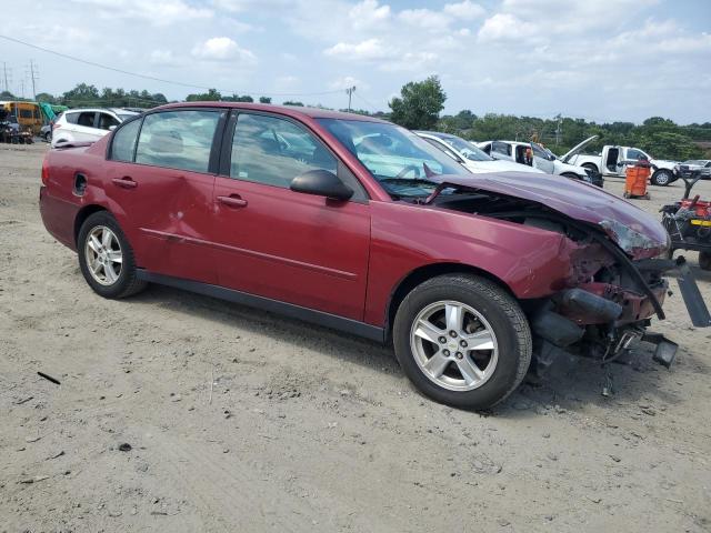 1G1ZT54805F205939 - 2005 CHEVROLET MALIBU LS 红色 照片 4