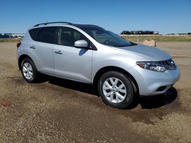 JN8AZ1MW8CW231586 - 2012 NISSAN MURANO S SILVER photo 4