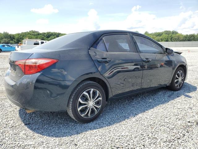 2T1BURHE9KC157522 - 2019 TOYOTA COROLLA L BLUE photo 3