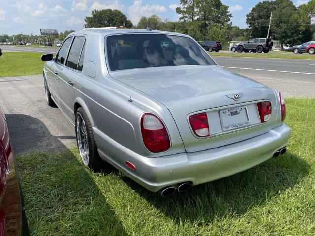 SCBLF34F85CX10137 - 2005 BENTLEY ARNAGE T SILVER photo 3