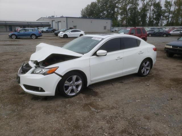 19VDE1F37FE002296 - 2015 ACURA ILX 20 WHITE photo 1