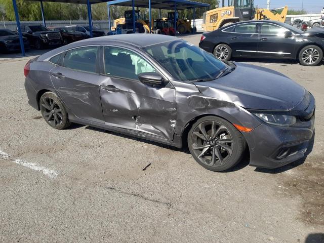 19XFC2F86LE001868 - 2020 HONDA CIVIC SPORT GRAY photo 4