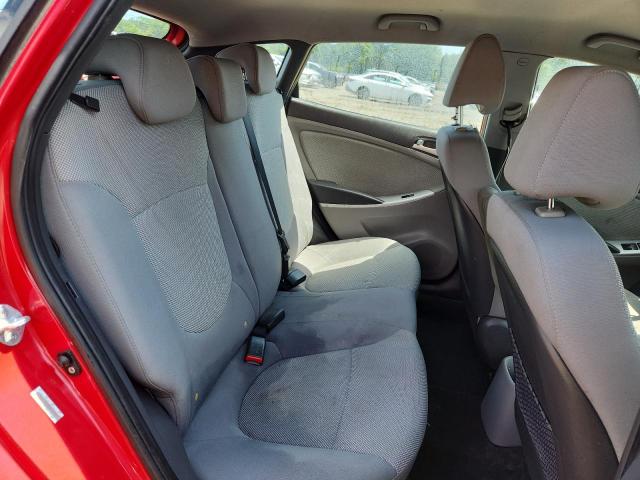 KMHCT5AE5CU029269 - 2012 HYUNDAI ACCENT GLS RED photo 10