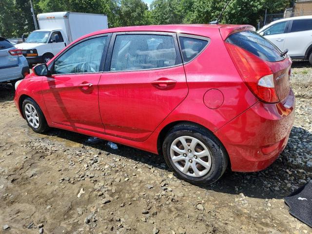 KMHCT5AE5CU029269 - 2012 HYUNDAI ACCENT GLS RED photo 2