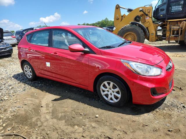 KMHCT5AE5CU029269 - 2012 HYUNDAI ACCENT GLS RED photo 4