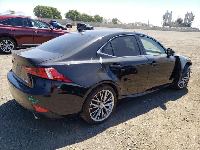 JTHBA1D22G5001119 - 2016 LEXUS IS 200T BLACK photo 3