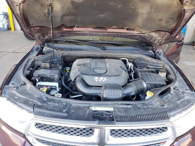 1C4RDHAG1CC146562 - 2012 DODGE DURANGO SXT MAROON photo 12