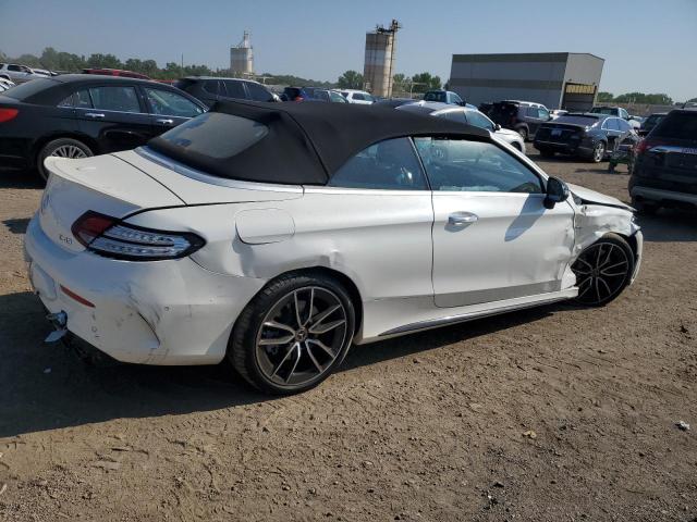 W1KWK6EB0PG131115 - 2023 MERCEDES-BENZ C 43 AMG WHITE photo 3