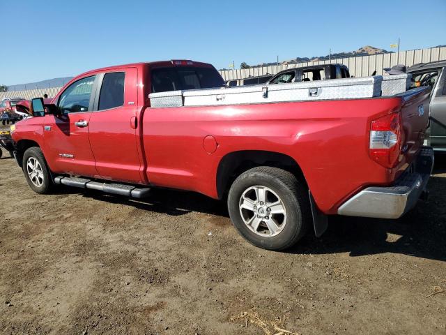5TFCY5F16HX021652 - 2017 TOYOTA TUNDRA DOUBLE CAB SR/SR5 RED photo 2