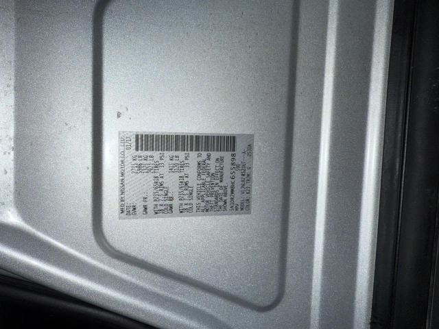 5N1DR2MM8HC655898 - 2017 NISSAN PATHFINDER S SILVER photo 10