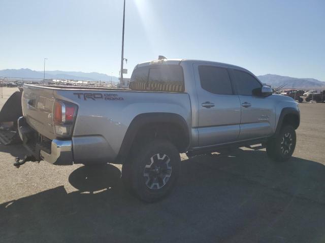 5TFAZ5CNXMX114437 - 2021 TOYOTA TACOMA DOUBLE CAB SILVER photo 3