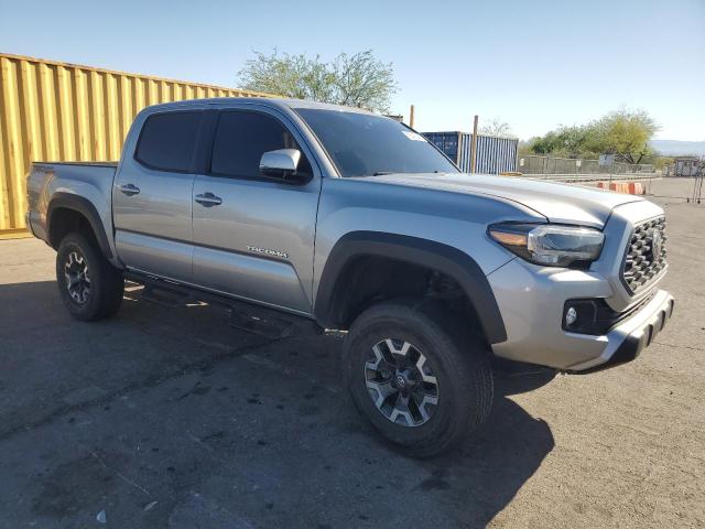 5TFAZ5CNXMX114437 - 2021 TOYOTA TACOMA DOUBLE CAB SILVER photo 4