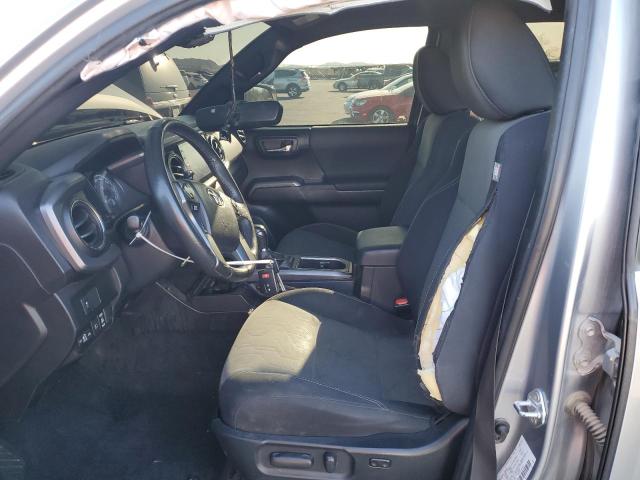 5TFAZ5CNXMX114437 - 2021 TOYOTA TACOMA DOUBLE CAB SILVER photo 7