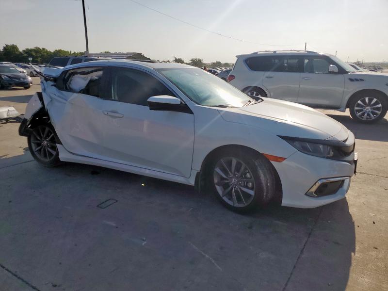 19XFC1F78KE017733 - 2019 HONDA CIVIC EXL WHITE photo 4