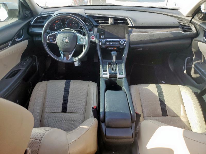 19XFC1F78KE017733 - 2019 HONDA CIVIC EXL WHITE photo 8