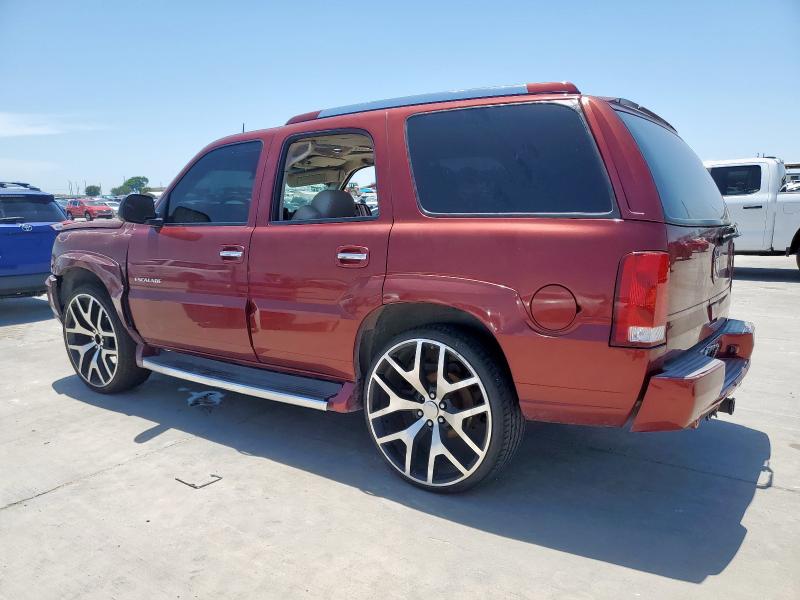1GYEK63N32R185132 - 2002 CADILLAC ESCALADE LUXURY Burdeos foto 2