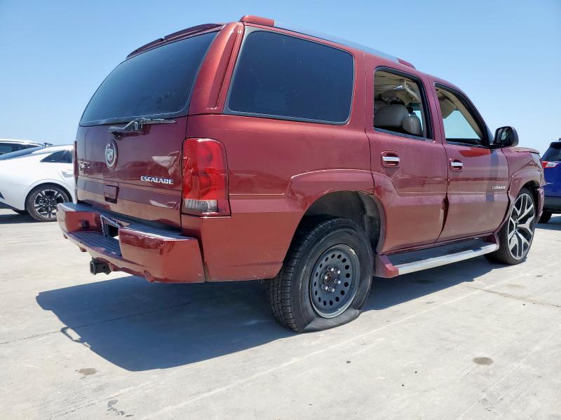 1GYEK63N32R185132 - 2002 CADILLAC ESCALADE LUXURY Burdeos foto 3
