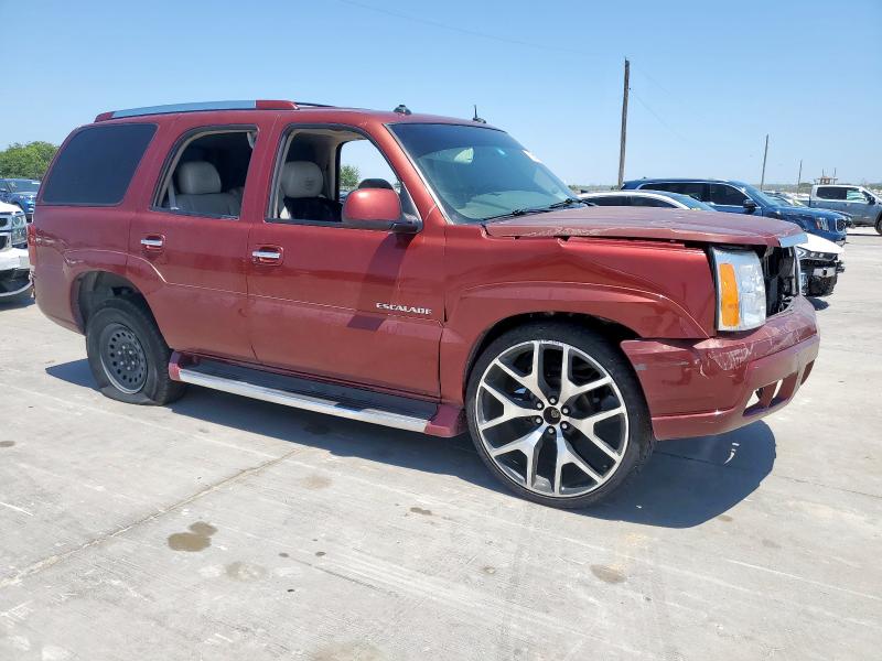 1GYEK63N32R185132 - 2002 CADILLAC ESCALADE LUXURY Burdeos foto 4