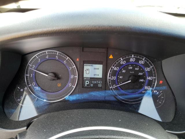 JN1AJ0HR9CM450525 - 2012 INFINITI EX35 BASE Սև լուսանկար 9