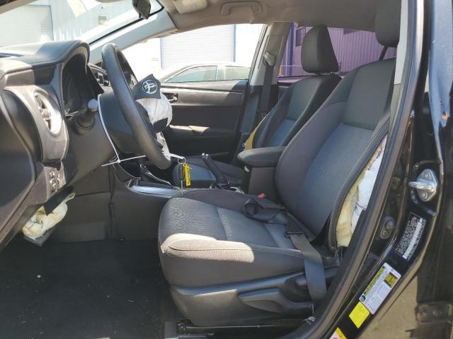 5YFBURHE2JP782892 - 2018 TOYOTA COROLLA L BLACK photo 7