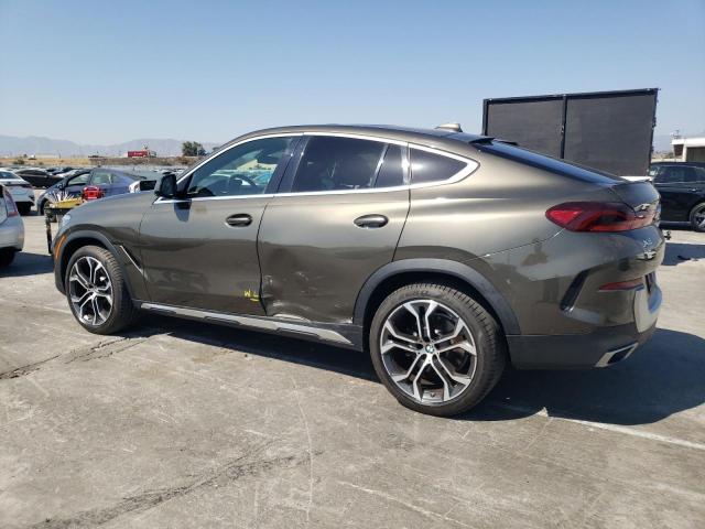 5UXCY6C03M9H25809 - 2021 BMW X6 XDRIVE40I BROWN photo 2