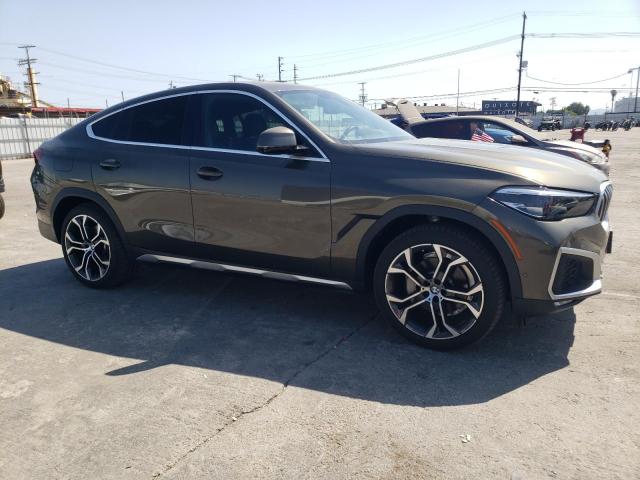 5UXCY6C03M9H25809 - 2021 BMW X6 XDRIVE40I BROWN photo 4