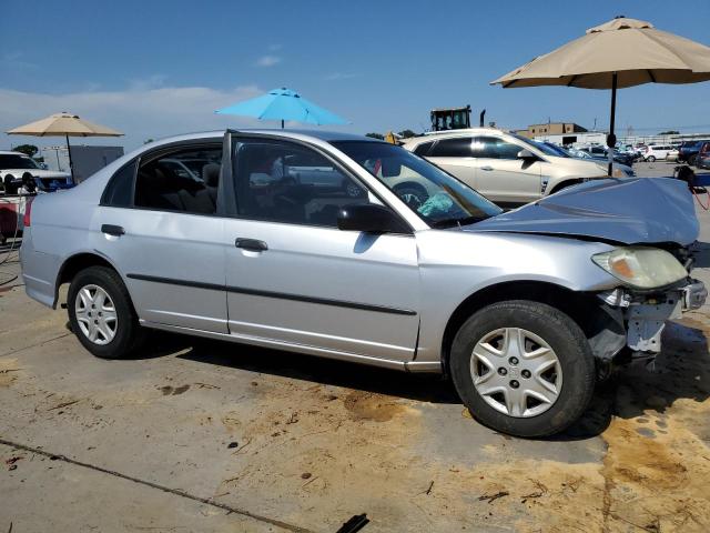 2HGES16395H540913 - 2005 HONDA CIVIC DX VP SILVER photo 4