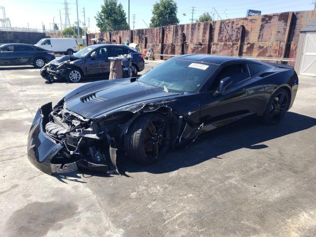 1G1YB2D71K5104978 - 2019 CHEVROLET CORVETTE STINGRAY 1LT BLACK photo 1