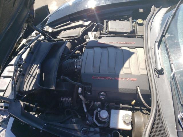 1G1YB2D71K5104978 - 2019 CHEVROLET CORVETTE STINGRAY 1LT BLACK photo 11