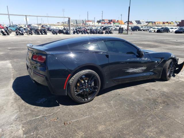 1G1YB2D71K5104978 - 2019 CHEVROLET CORVETTE STINGRAY 1LT BLACK photo 3