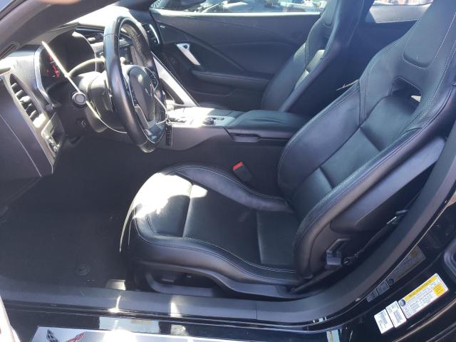 1G1YB2D71K5104978 - 2019 CHEVROLET CORVETTE STINGRAY 1LT BLACK photo 7