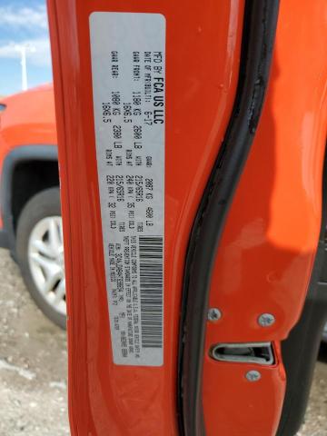 3C4NJDAB4HT698654 - 2017 JEEP COMPASS SPORT 橙色 照片 13