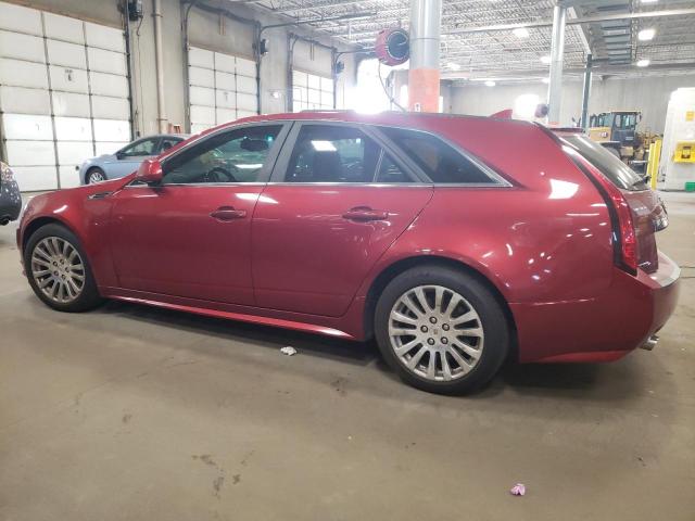 1G6DL8EV5A0105763 - 2010 CADILLAC CTS PERFORMANCE COLLECTION RED photo 2