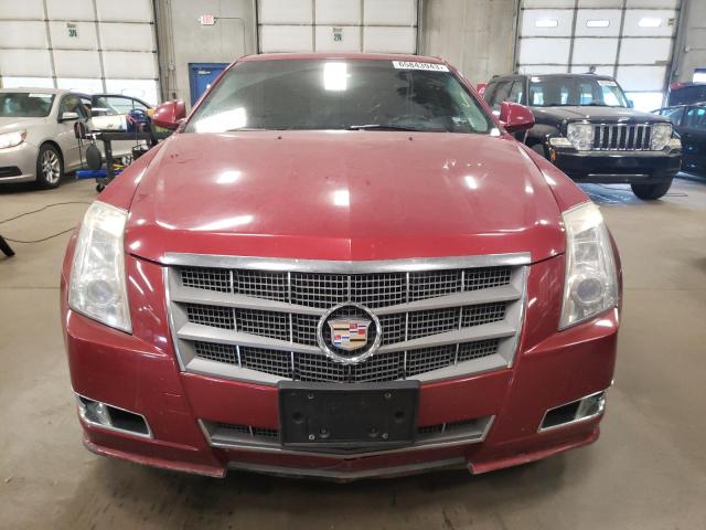 1G6DL8EV5A0105763 - 2010 CADILLAC CTS PERFORMANCE COLLECTION RED photo 5