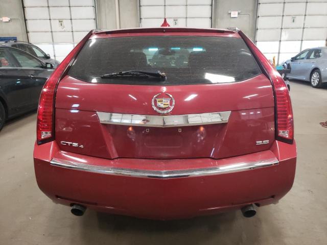 1G6DL8EV5A0105763 - 2010 CADILLAC CTS PERFORMANCE COLLECTION RED photo 6