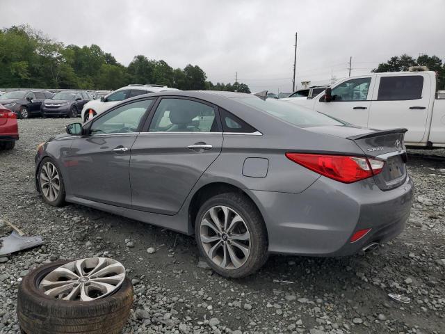 5NPEC4AC0EH825706 - 2014 HYUNDAI SONATA SE GRAY photo 2