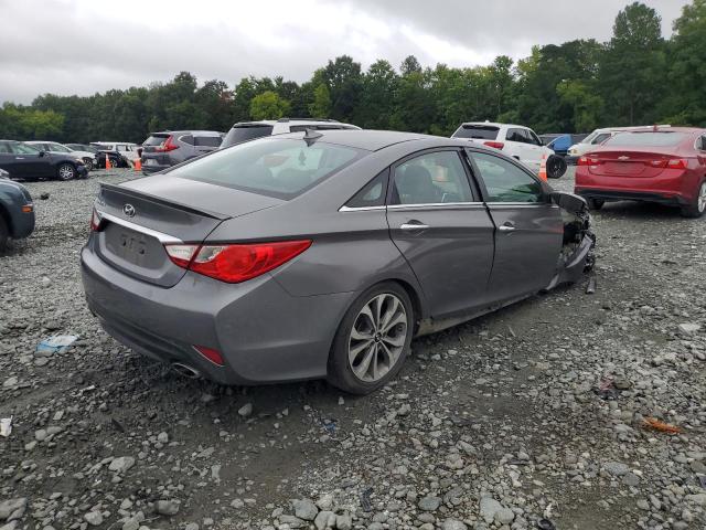 5NPEC4AC0EH825706 - 2014 HYUNDAI SONATA SE GRAY photo 3