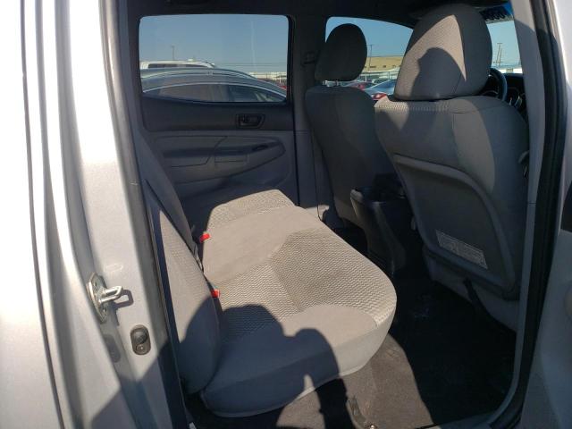 5TFJU4GN3DX031547 - 2013 TOYOTA TACOMA DOUBLE CAB PRERUNNER SILVER photo 10