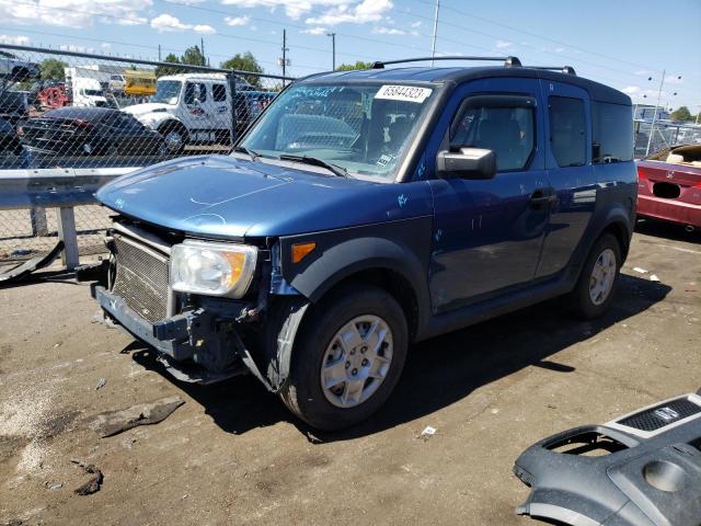 5J6YH273X6L002511 - 2006 HONDA ELEMENT LX BLUE photo 1